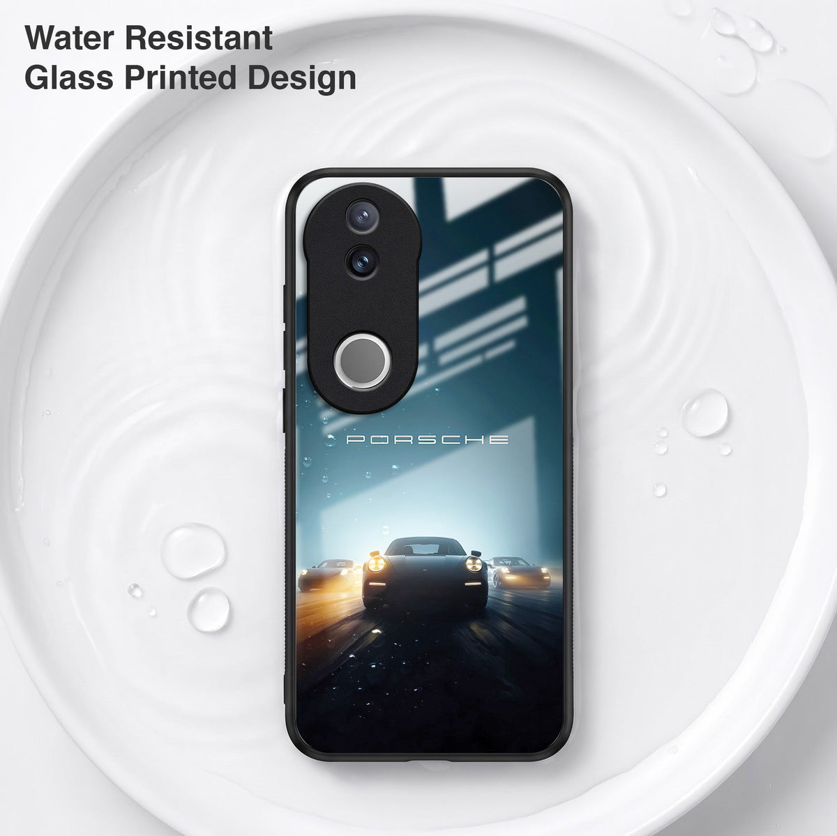 Vivo V50 5G Porsche Acrylic Glass Back Case