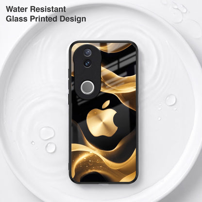 Vivo V50 5G Luxury Wave Acrylic Glass Back Case