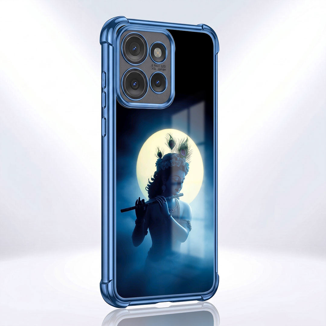 Motorola Edge 50 5G Midnight Krishna Airbags Printed Back Case