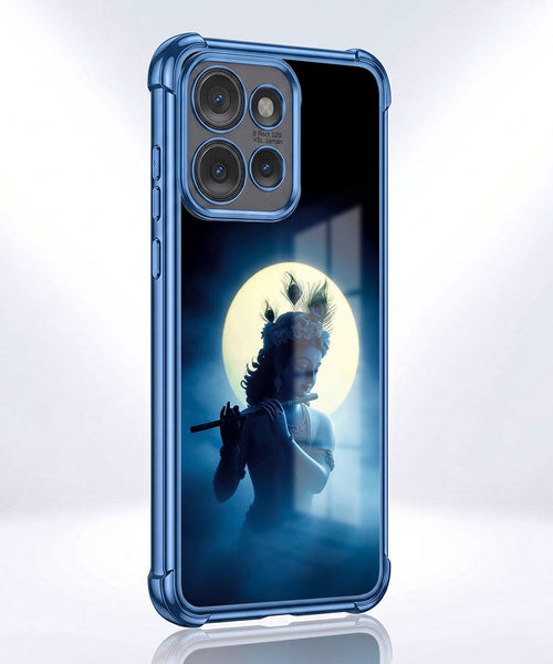 Motorola Edge 50 5G Midnight Krishna Airbags Printed Back Case