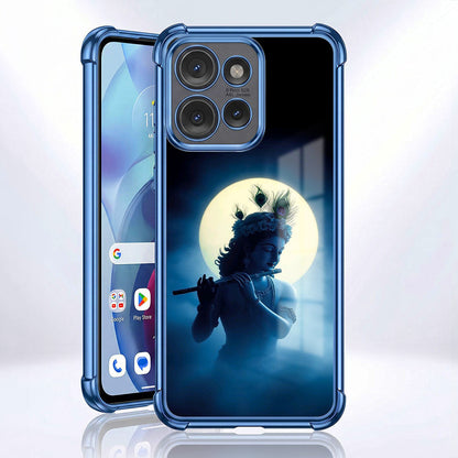 Motorola Edge 50 5G Midnight Krishna Airbags Printed Back Case