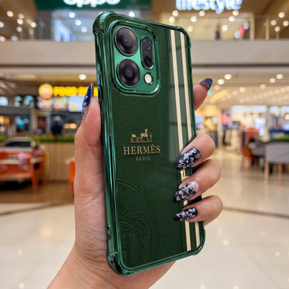Oppo Reno 14 5G Hermes Paris Logo Airbags Printed Back Case