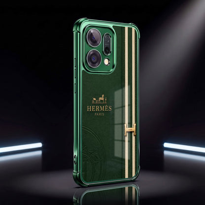 Oppo Reno 14 5G Hermes Paris Logo Airbags Printed Back Case