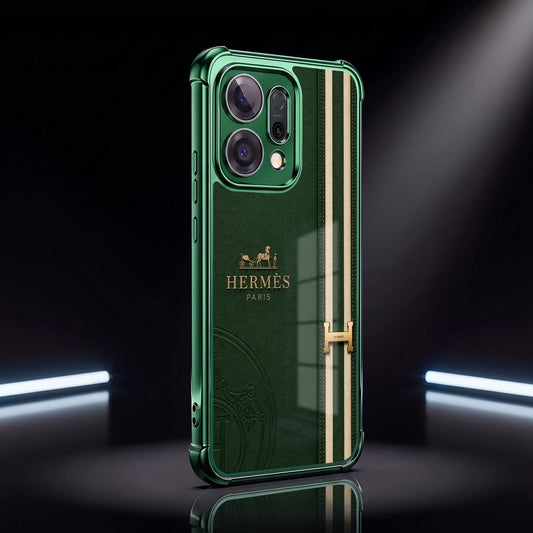 Oppo Reno 14 5G Hermes Paris Logo Airbags Printed Back Case