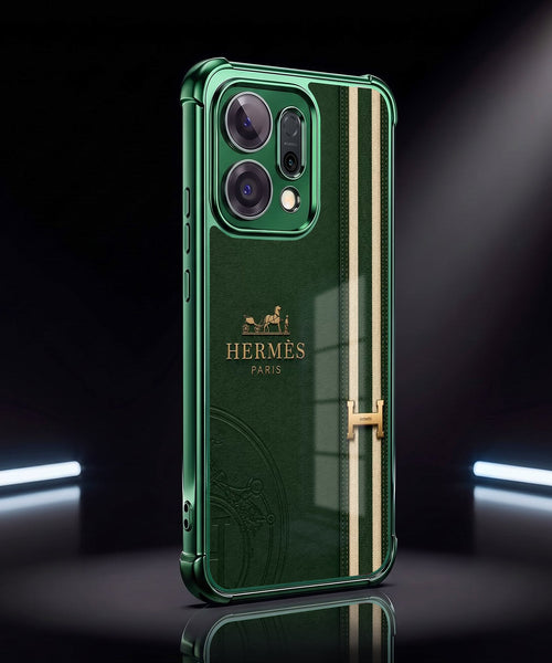 Oppo Reno 14 5G Hermes Paris Logo Airbags Printed Back Case