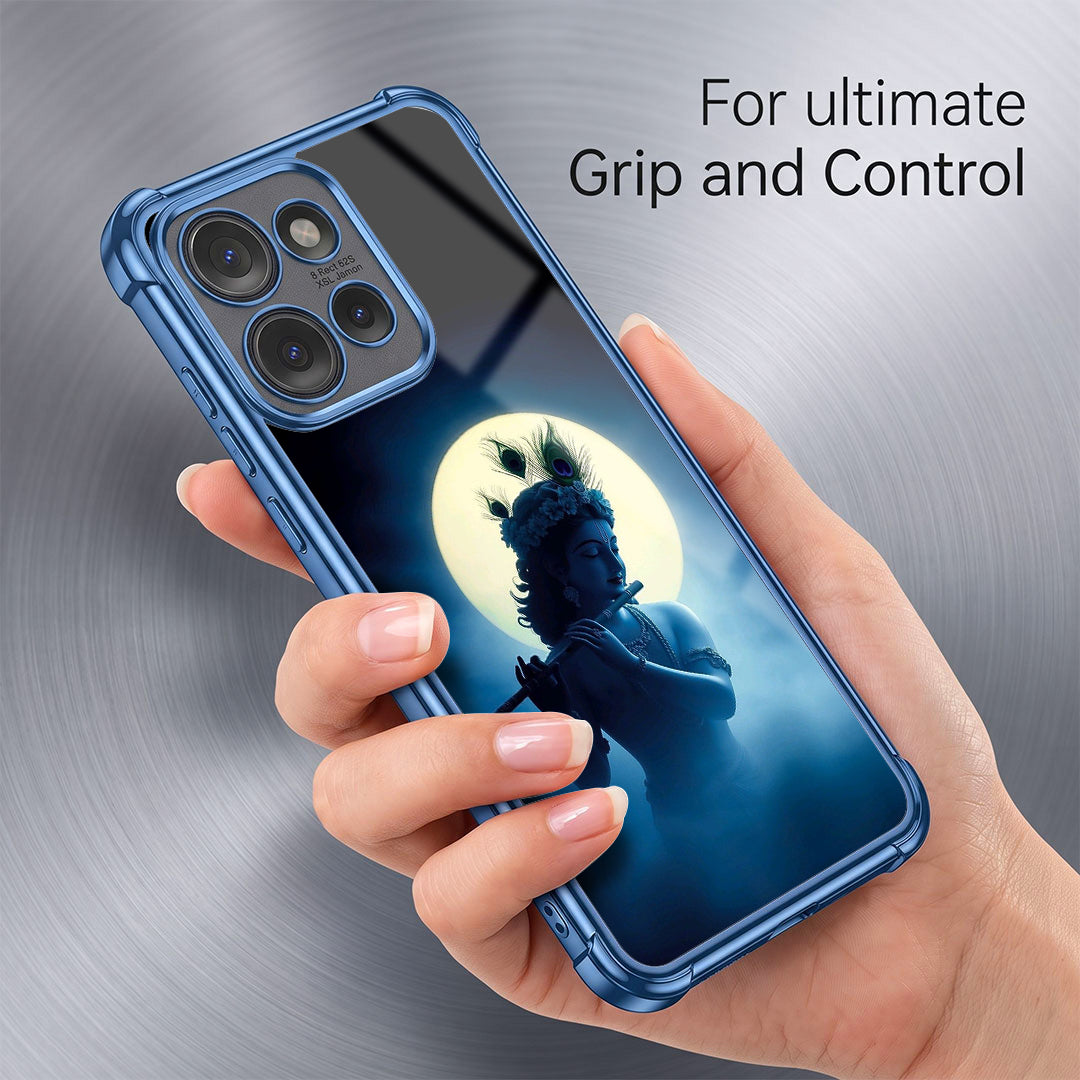 Motorola Edge 50 Neo 5G Midnight Krishna Airbags Printed Back Case