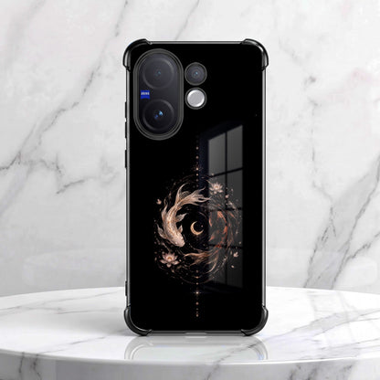 Vivo V60 5G Celestial Koi Airbags Printed Back Case