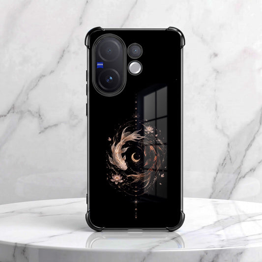 Vivo V60 5G Celestial Koi Airbags Printed Back Case