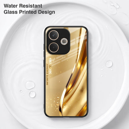 Oppo A5 Pro 5G Luxury Infinity Energy Acrylic Glass Back Case