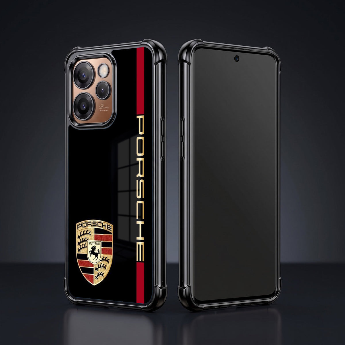 Oppo Reno 15 Pro Mini 5G Premium Porsche Logo Airbags Printed Back Case