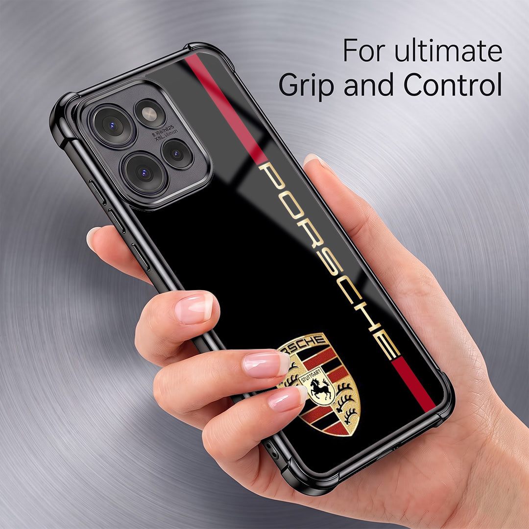 Motorola Edge 50 5G Premium Porsche Logo Airbags Printed Back Case