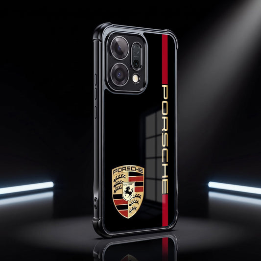 Oppo Reno 14 5G Premium Porsche Logo Airbags Printed Back Case