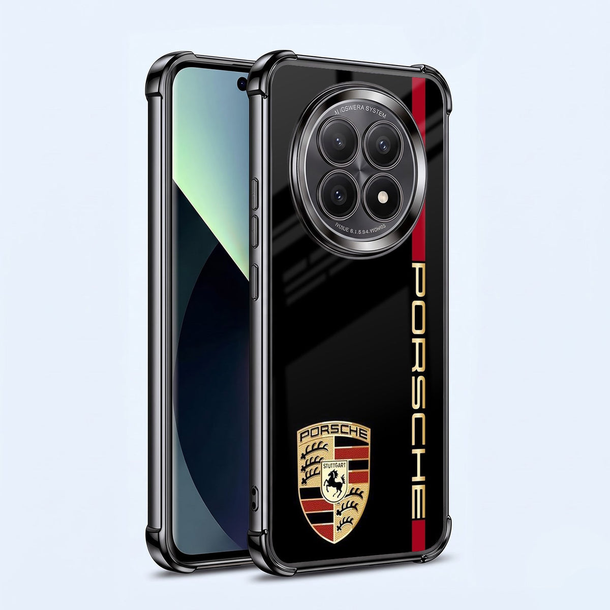 Oppo F29 5G Premium Porsche Logo Airbags Printed Back Case