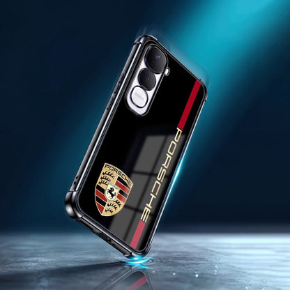 Vivo Y400 Pro 5G Premium Porsche Logo Airbags Printed Back Case