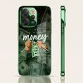 Vivo V70 5G Make Money Green Electroplated Glass Back Case