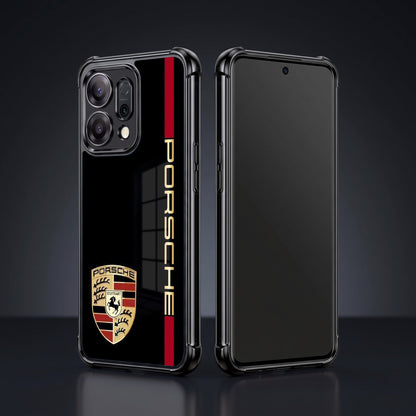 Oppo Reno 14 5G Premium Porsche Logo Airbags Printed Back Case