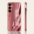 Samsung Galaxy A36 5G Luxury Infinity Energy Pink Electroplated Glass Phone Back Case