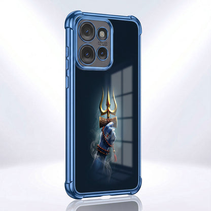 Motorola Edge 50 Neo 5G Premium Golden Trishul Airbags Printed Back Case