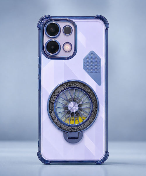Oppo K13 5G Stress Buster Wheel Shockproof Airbag Heat-Dissipation Case