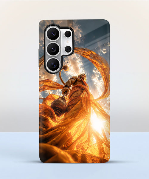 Samsung Galaxy S25 Ultra 5G Divine Hanuman Protective Case