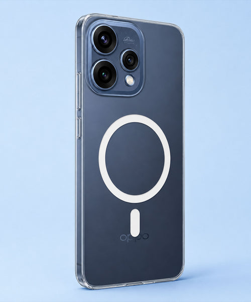 Oppo Reno 15 5G Clear Anti-Yellow MagSafe Protective Case