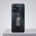 Vivo Y16 5G Compatible Satyamev Jayate 3D Metal Emblem Sticker