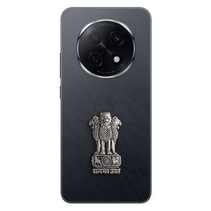 Oppo F29 Pro 5G Compatible Satyamev Jayate 3D Metal Emblem Sticker
