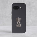 Google Pixel 9a 5G Compatible Satyamev Jayate 3D Metal Emblem Sticker