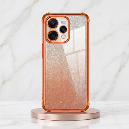 Oppo Reno 15 5G Luxury Shockproof Shimmer Airbag Cosmic Orange Case