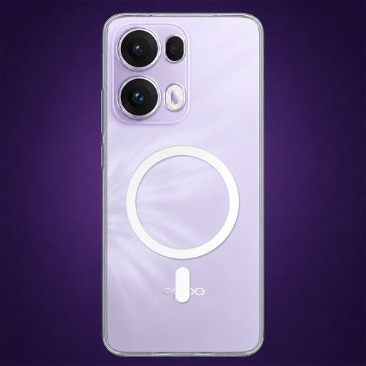 Oppo Reno 13 Pro 5G Clear Anti-Yellow MagSafe Protective Case