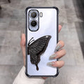 Vivo T5 Pro 5G Premium Butterfly Glitter Transparent Shockproof Airbag Phone Case