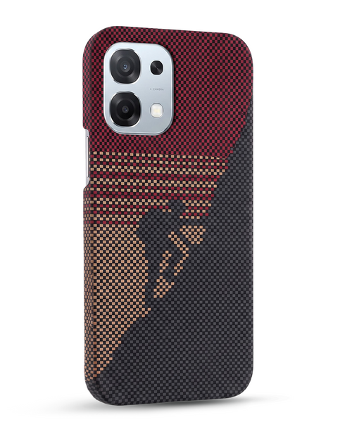 Oppo F31 5G Premium Aramid Carbon Fiber Pixel Pattern Phone Case