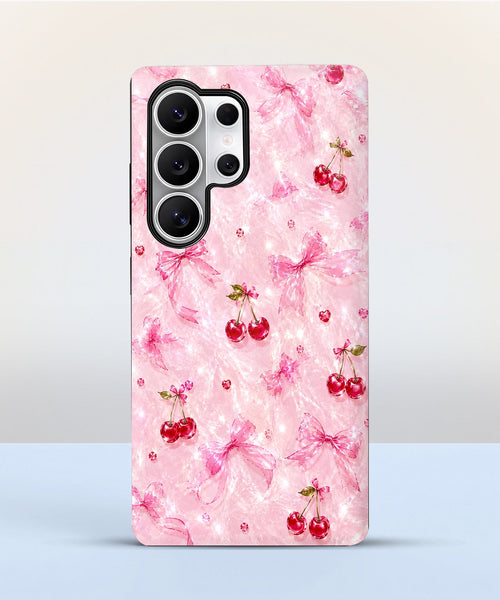 Samsung Galaxy S25 Ultra 5G Pink Cherry Blossom Protective Case