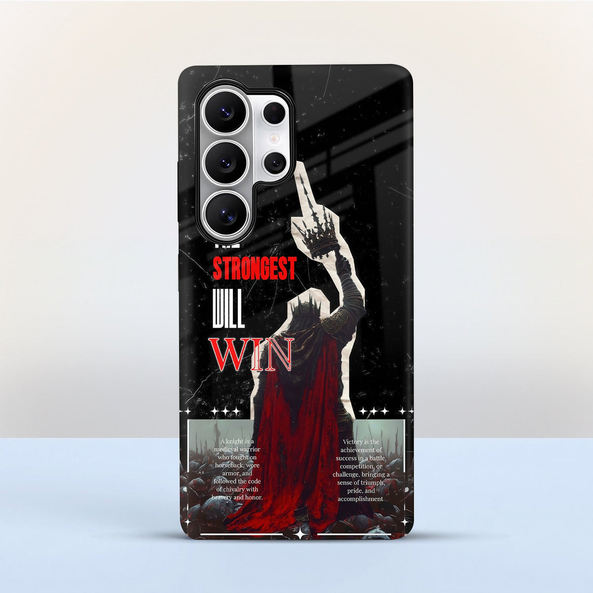 Samsung Galaxy S25 Ultra 5G The Strongest Will Win Protective Case