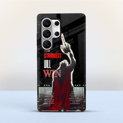Samsung Galaxy S25 Ultra 5G The Strongest Will Win Protective Case