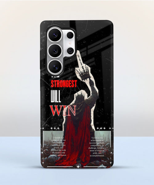 Samsung Galaxy S25 Ultra 5G The Strongest Will Win Protective Case