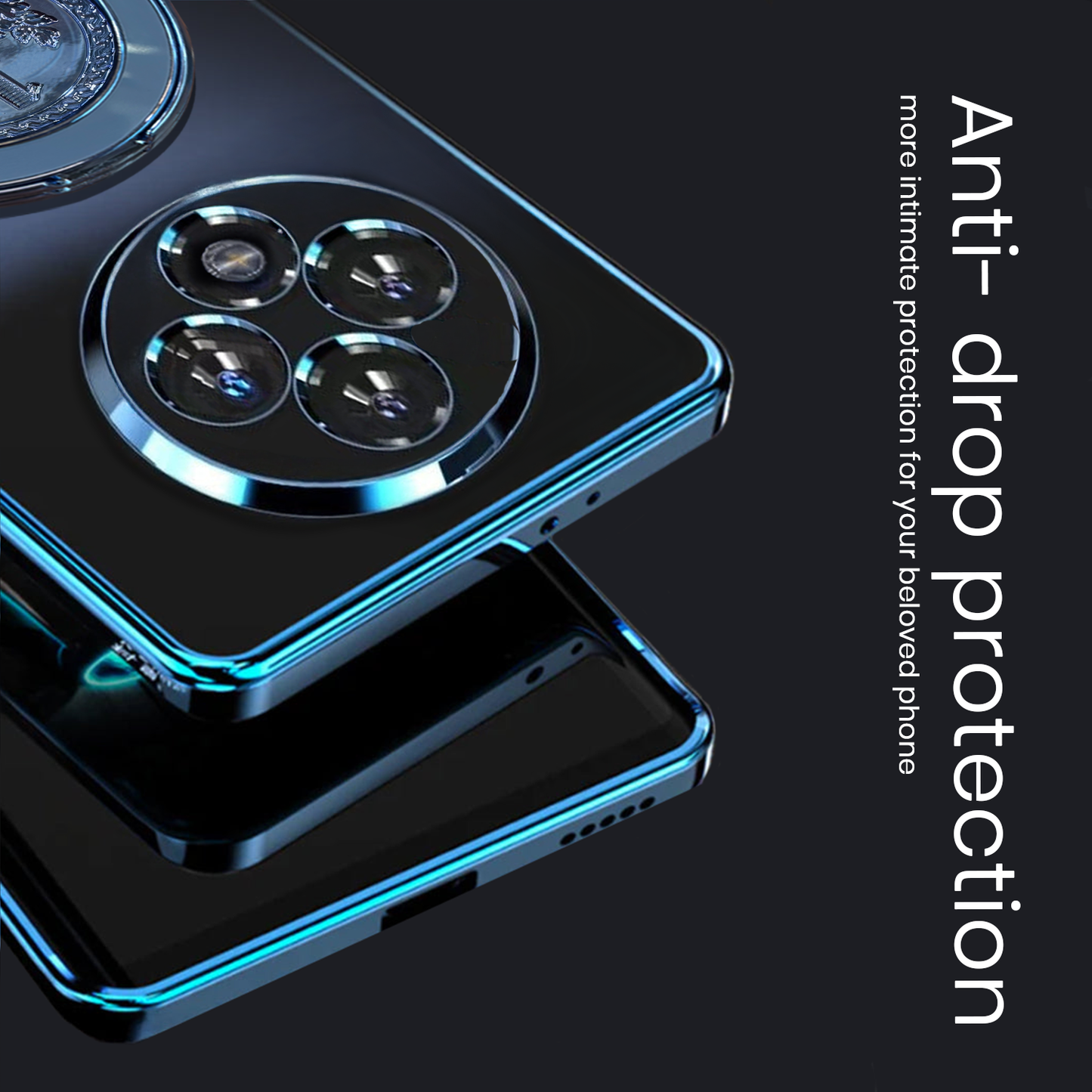 Oppo Reno12 F 5G Electroplating Billion Wheel Case