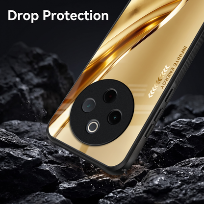 Vivo T4 5G Luxury Infinity Energy Acrylic Glass Back Case
