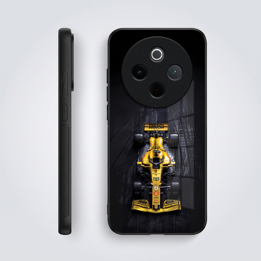 Vivo T4 5G F1 Racing Car Acrylic Glass Back Case