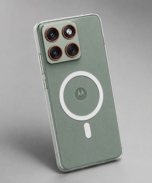 Motorola Edge 60 Pro 5G Clear Anti-Yellow MagSafe Protective Case