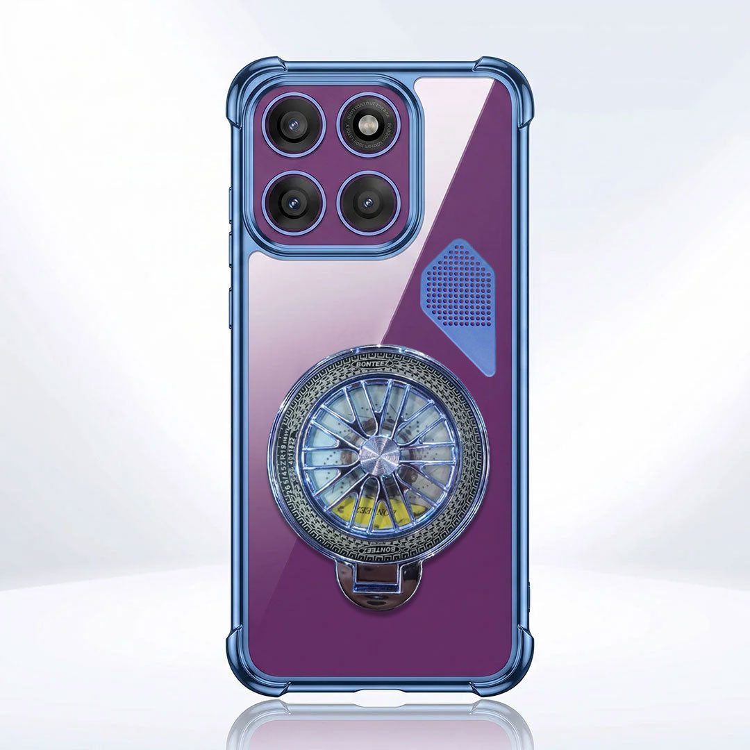 Motorola Edge 60 Pro 5G Stress Buster Wheel Shockproof Airbag Heat-Dissipation Case