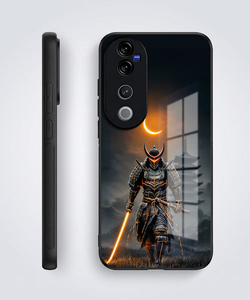 Vivo V40 Pro 5G Samurai Warrior Acrylic Glass Back Case