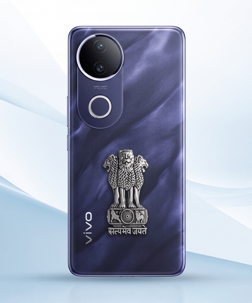 Vivo V50e 5G Compatible Satyamev Jayate 3D Metal Emblem Sticker
