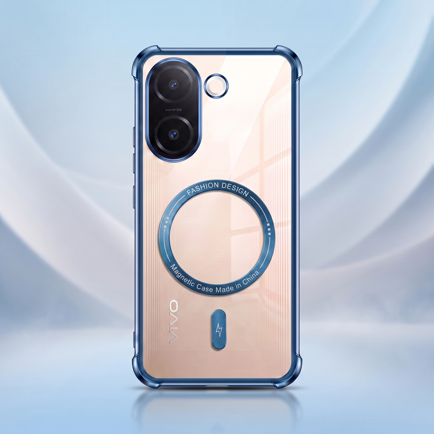 Vivo V60e 5G Premium Magnetic MagSafe Shockproof Airbag Case