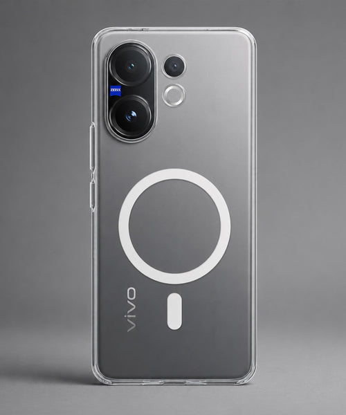 Vivo X200 FE 5G Clear Anti-Yellow MagSafe Protective Case