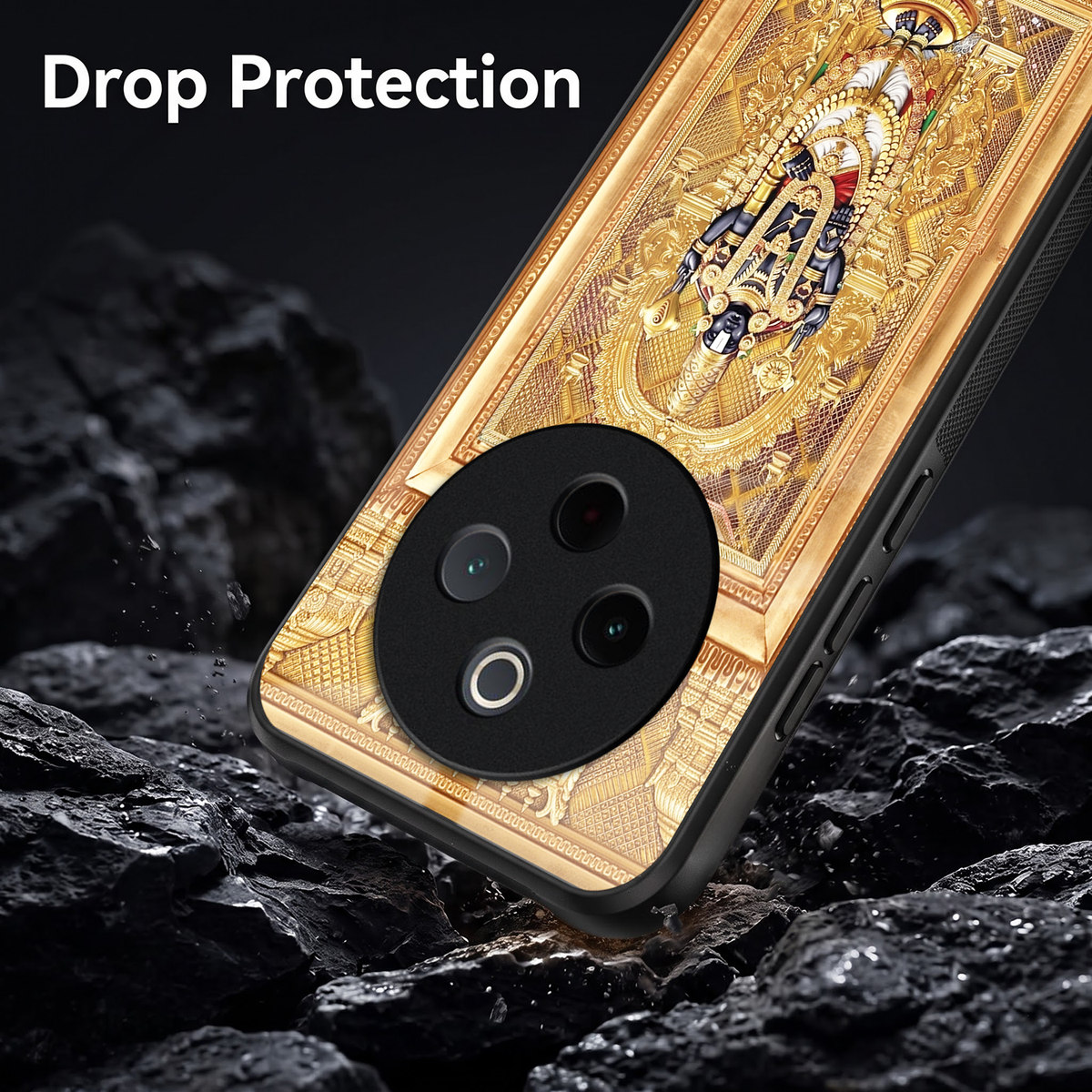 Vivo T4 5G Premium Heritage Acrylic Glass Back Case