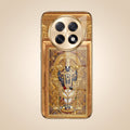 Oppo F31 Pro+ 5G Premium Heritage Gold Electroplated Glass Phone Back Case