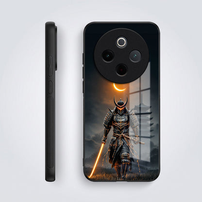 Vivo T4 5G Samurai Warrior Acrylic Glass Back Case