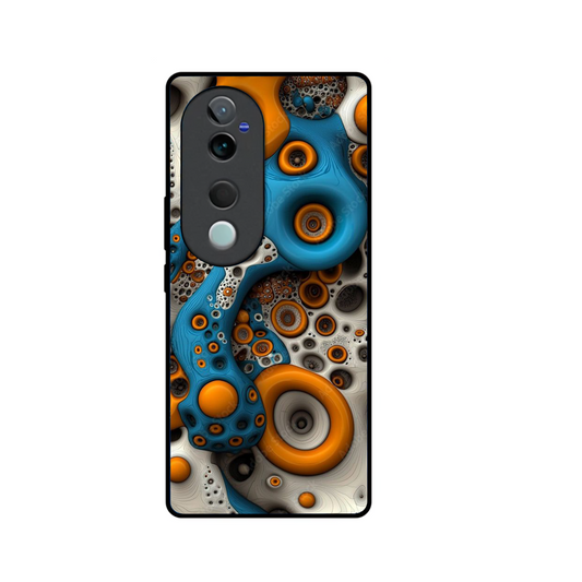 Vivo V40 Pro Luxury UV Printed Anti-Scratch Glass Back Phone Case (Strange)