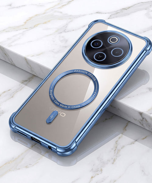 Vivo T4 5G Premium Magnetic MagSafe Shockproof Airbag Case